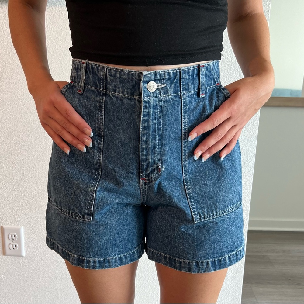 Vintage Denim Blue Jean Shorts